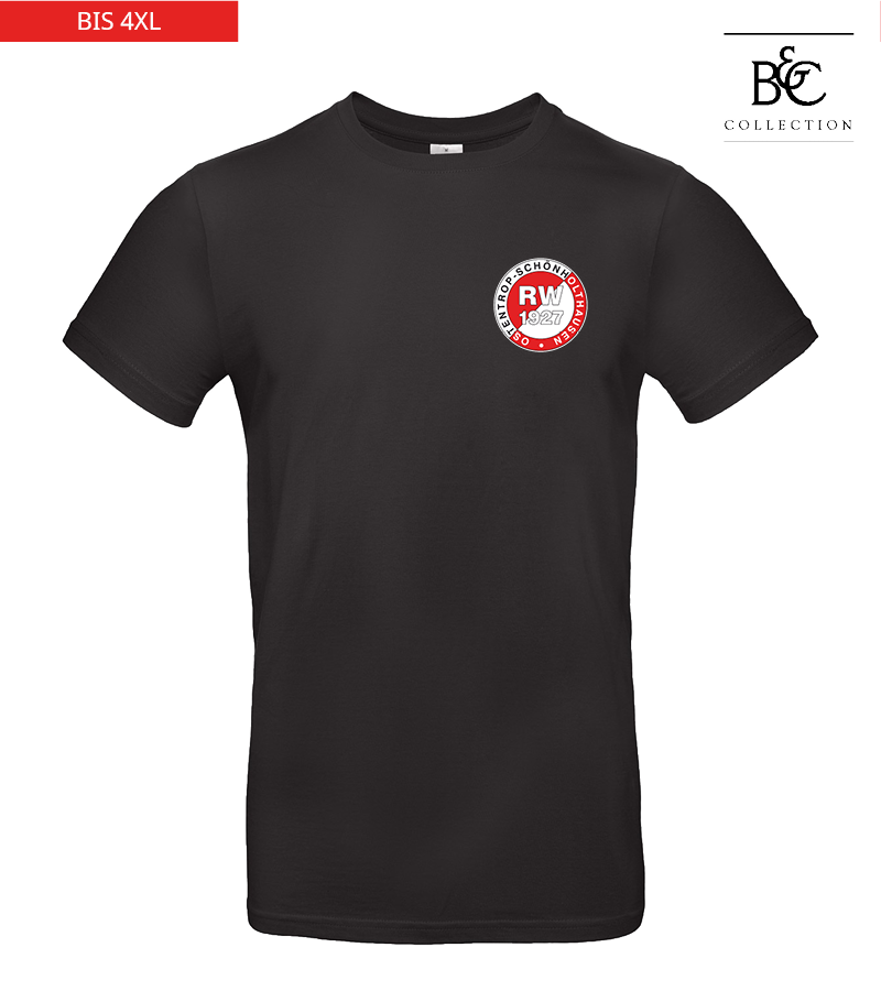 B&C Herren T-Shirt Black "Anton"