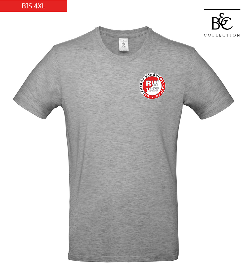 B&C Herren T-Shirt Sports Grey "Anton"