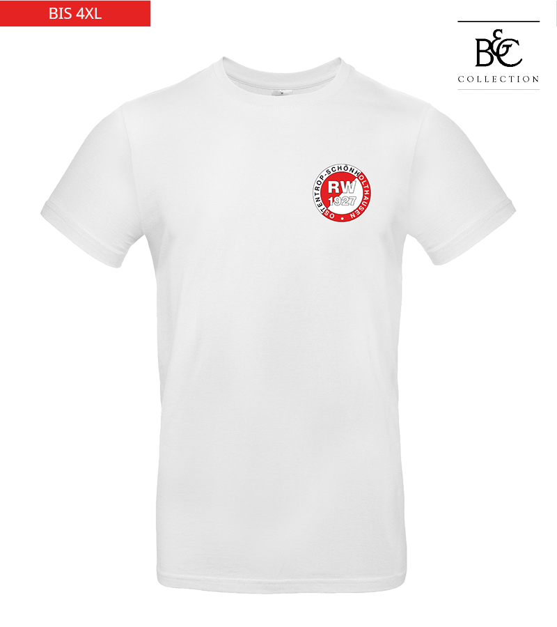 B&C Herren T-Shirt White "Anton"
